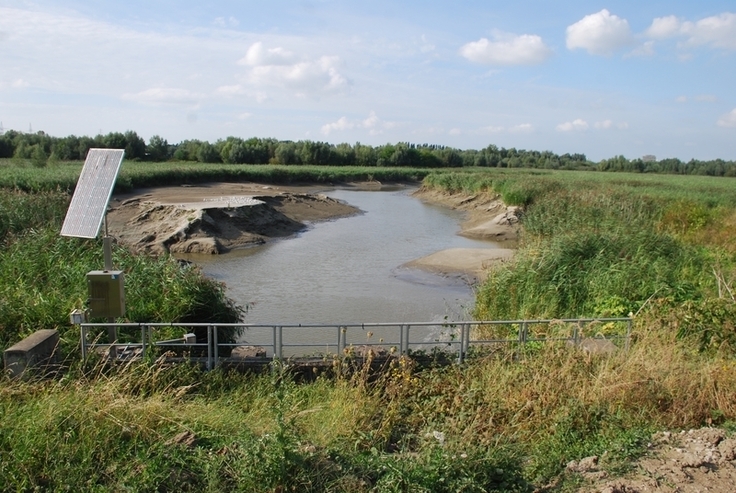 Tiefe Prielschlucht im Burchtse Weel