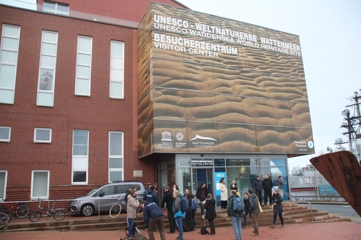 Getagt wurde im UNESCO-Weltnaturerbe Wattenmeer Besucherzentrum am Südstrand in Wilhelmshaven.